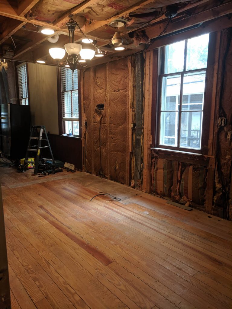 Kitchen Remodel with window removal
