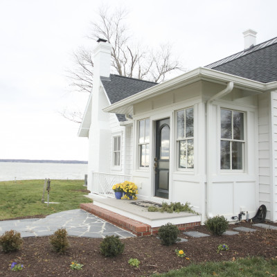 New Addition for Home Remodeling with Kitchen Entrance