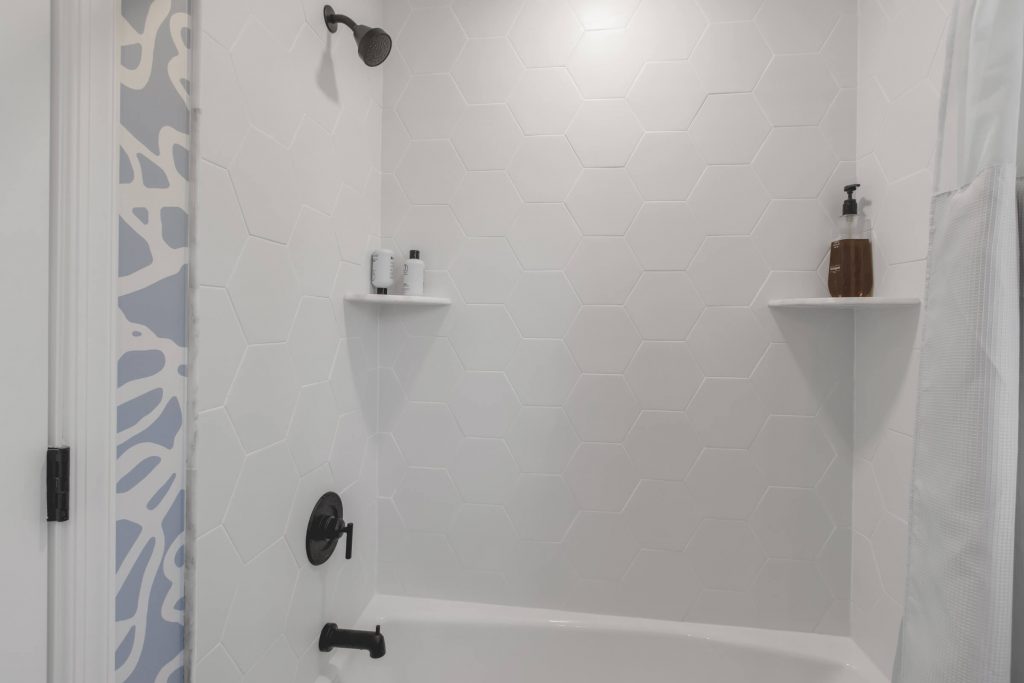 Mathews Bathroom Remodel with Ceramic Tile