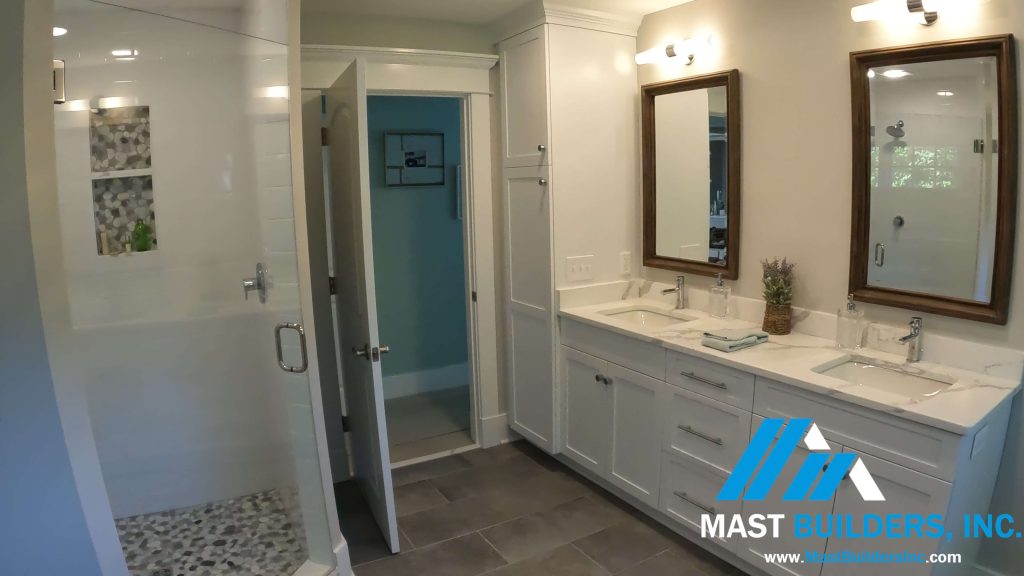 Northern Neck Reedville Master Bathroom Remodel
