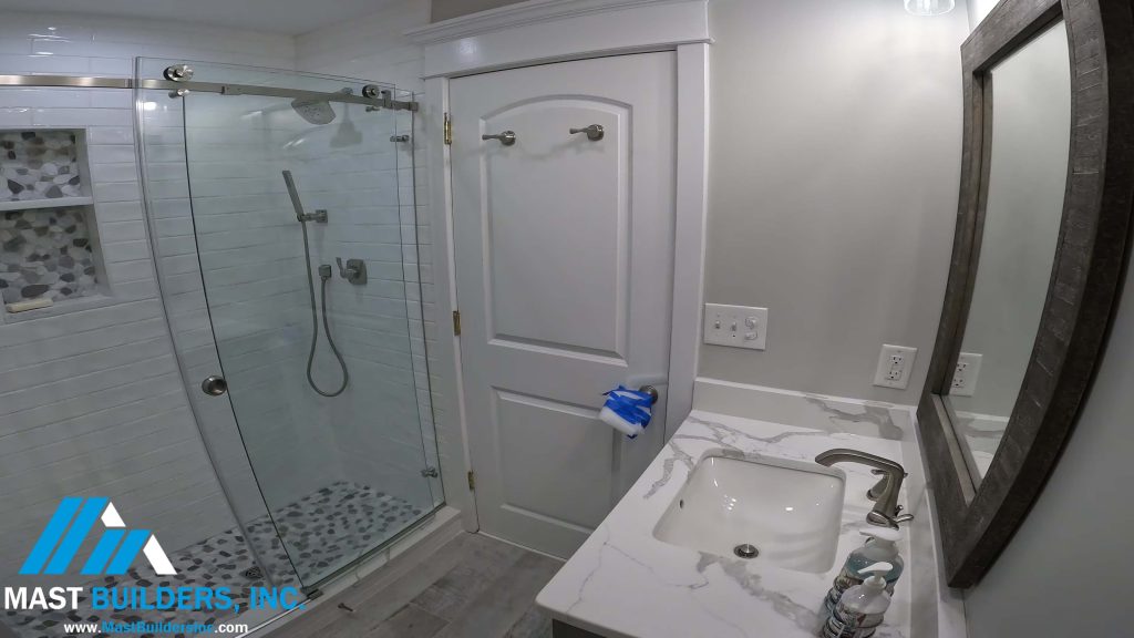 Northern Neck Reedville Guest Bathroom Remodel