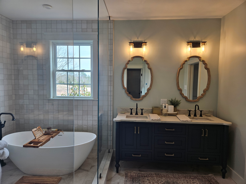 Lavish Master Bathroom Remodel with Wet Area