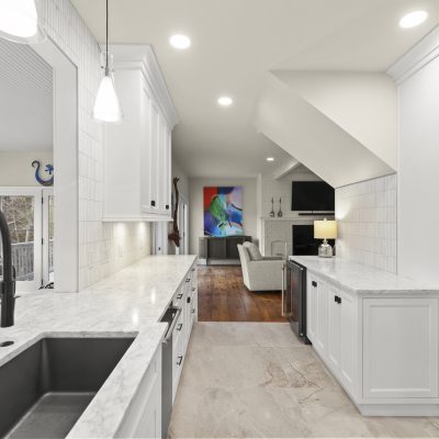 Kitchen Remodel from the left-side in Northern Neck