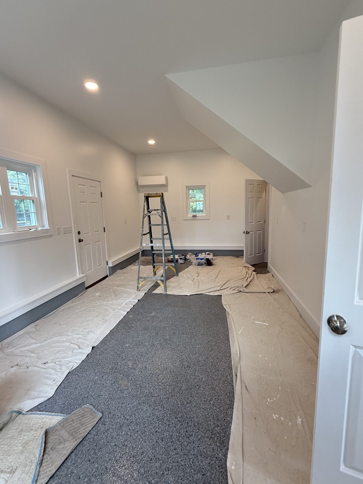 Painting is completed for Home Addition interior