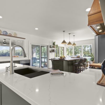 Kitchen Remodel completed by Remodeler facing out right