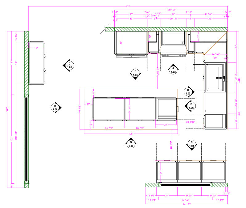 Measurements by Kitchen Remodeler in Northern Neck