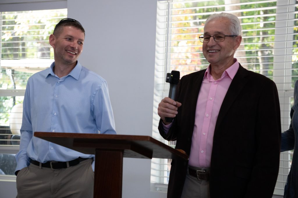 Daniel Mast speaking at Appreciation Event