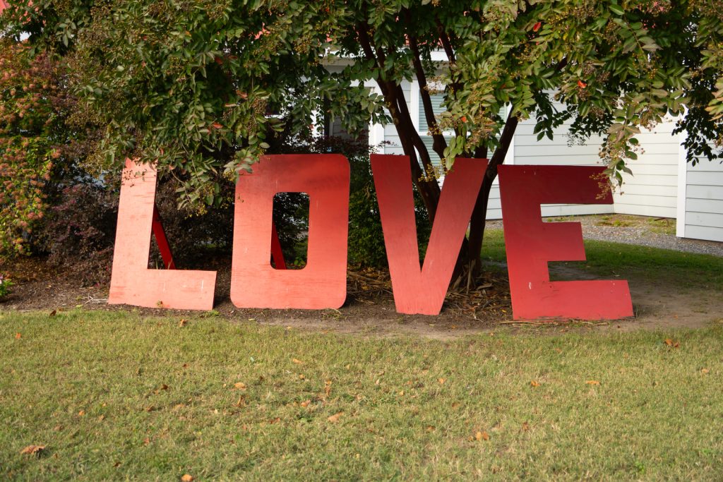 LOVEWorks outside Mast Appreciation Dinner