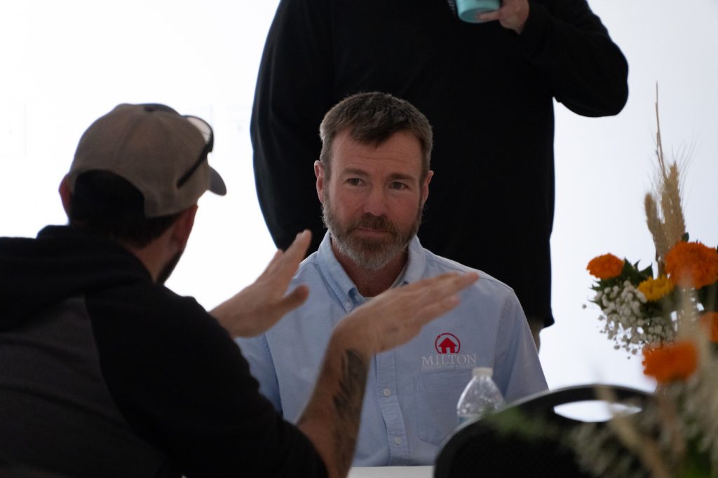 Milton joining Appreciation Dinner