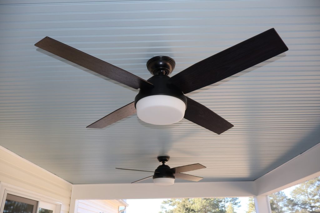 New Screen Porch Build with PVC Beaded Ceiling